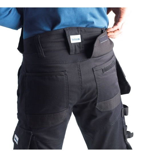 BITCO OISE Work Pants - Water-Repellent - Oil-Repellent - Cordura Reinforced Kneepad Pockets - Image 8